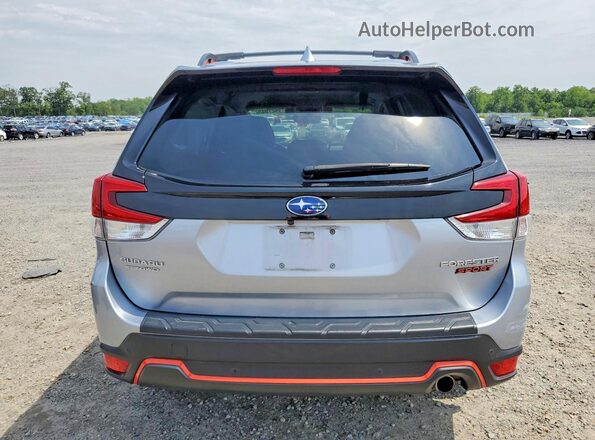 JF2SKARC5LH489167 2020 SUBARU FORESTER Silver Widok z tyłu