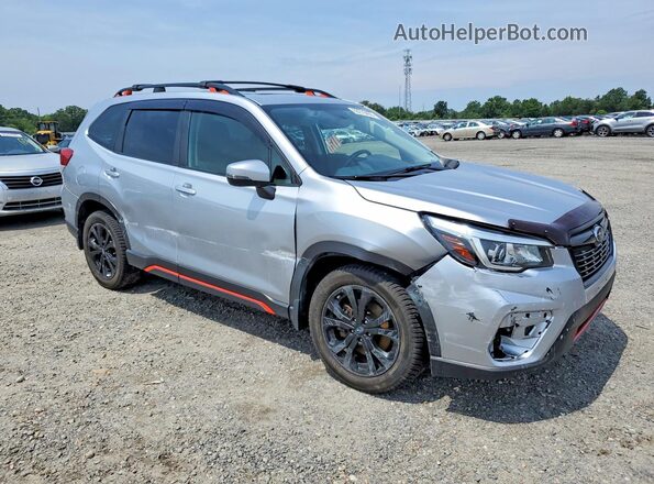 JF2SKARC5LH489167 2020 SUBARU FORESTER Silver Przód prawy