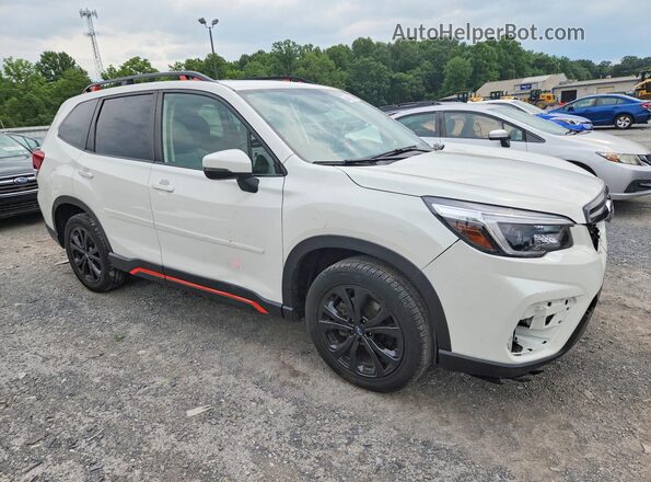 JF2SKARC5MH531466 2021 SUBARU FORESTER White Delantero derecho