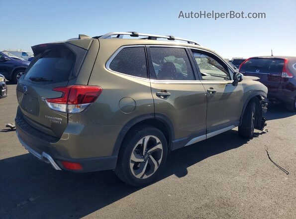 JF2SKARC5NH439646 2022 SUBARU FORESTER Green Tył prawy