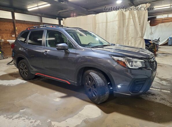 JF2SKARC6LH556259 2020 SUBARU FORESTER Серый Передняя правая четверть