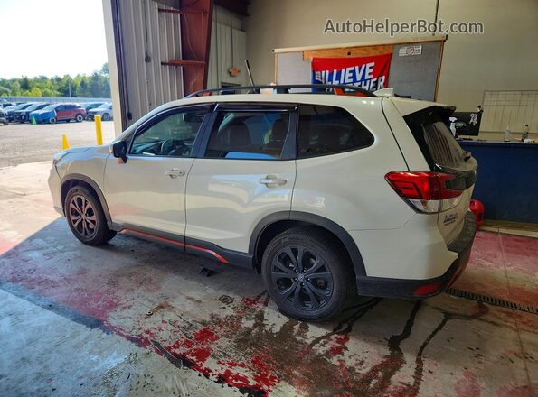 JF2SKARC7LH456574 2020 SUBARU FORESTER White უკანა მარცხენა