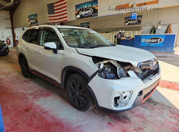 JF2SKARC7LH456574 2020 SUBARU FORESTER White წინა მარჯვენა