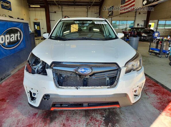 JF2SKARC7LH456574 2020 SUBARU FORESTER White წინა ხედი