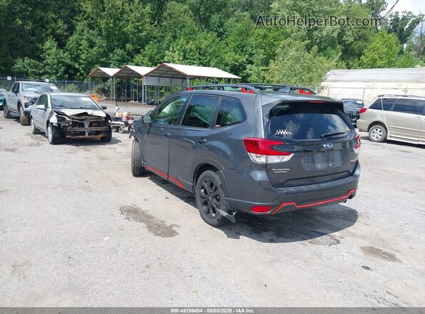 JF2SKARC7MH576795 2021 SUBARU FORESTER Gray Rear left