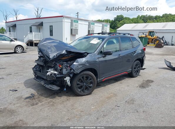 JF2SKARC7MH576795 2021 SUBARU FORESTER Gray Front left