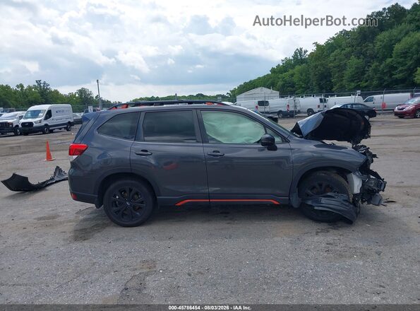 JF2SKARC7MH576795 2021 SUBARU FORESTER Gray Rear interior view