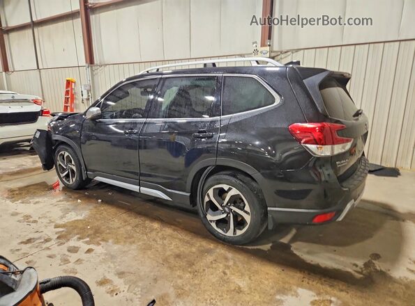 JF2SKARC7NH439678 2022 SUBARU FORESTER Black უკანა მარცხენა
