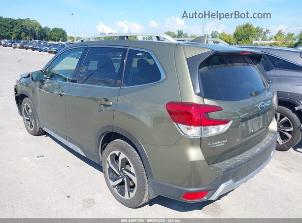 JF2SKARC7NH458313 2022 SUBARU FORESTER Зеленый Задняя левая четверть