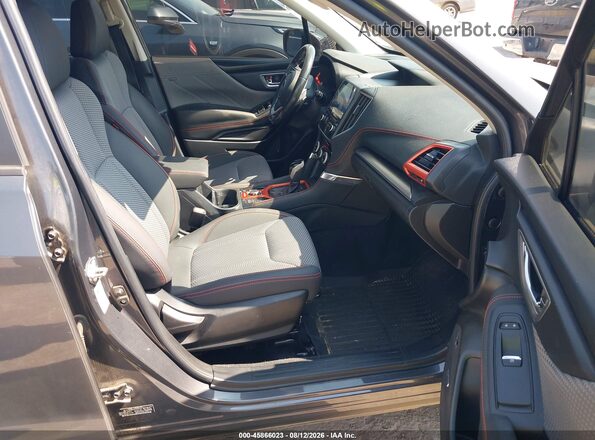 JF2SKARC9LH558104 2020 SUBARU FORESTER Black Vista interior delantera