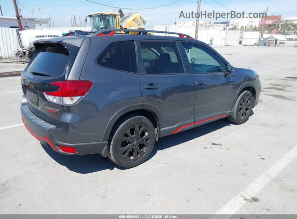 JF2SKARC9MH479470 2021 SUBARU FORESTER Gray Задня права чверть