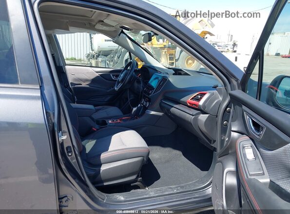 JF2SKARC9MH479470 2021 SUBARU FORESTER Gray Вид салону спереду