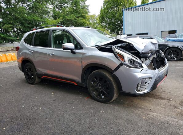 JF2SKARC9MH560159 2021 SUBARU FORESTER Silver წინა მარჯვენა