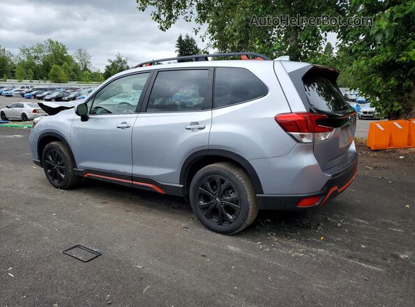 JF2SKARC9MH560159 2021 SUBARU FORESTER Silver უკანა მარცხენა