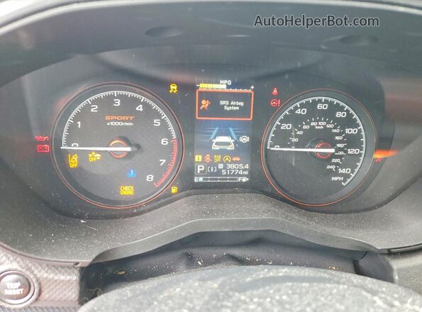 JF2SKARC9MH560159 2021 SUBARU FORESTER Silver ხელსაწყოთა პანელის ხედი