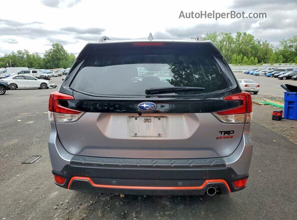 JF2SKARC9MH560159 2021 SUBARU FORESTER Silver უკანა ხედი