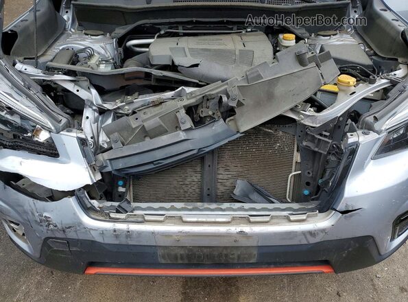 JF2SKARC9MH560159 2021 SUBARU FORESTER Silver უკანა სალონის ხედი