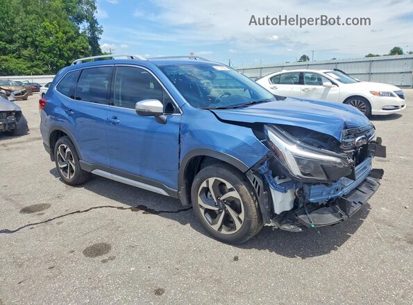 JF2SKARC9NH467191 2022 SUBARU FORESTER Blue წინა მარჯვენა