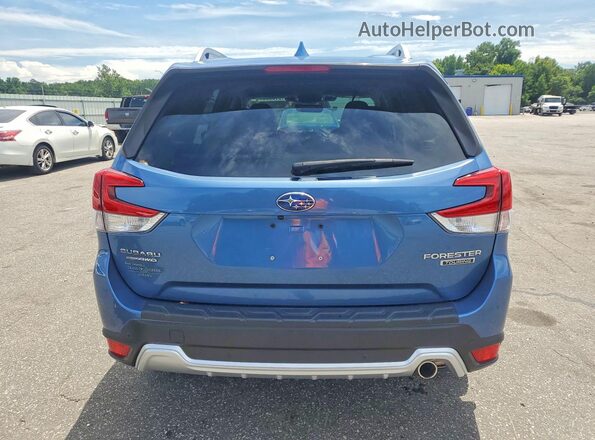 JF2SKARC9NH467191 2022 SUBARU FORESTER Blue უკანა ხედი