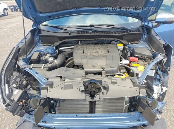 JF2SKARC9NH467191 2022 SUBARU FORESTER Blue ძრავის განყოფილების ხედი