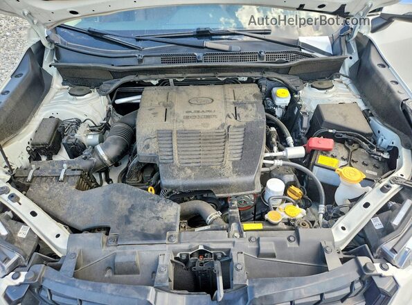 JF2SKARC9NH492849 2022 SUBARU FORESTER White ძრავის განყოფილების ხედი