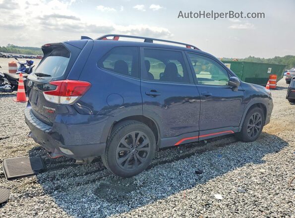 JF2SKARCXLH453894 2020 SUBARU FORESTER Синий Задняя правая четверть