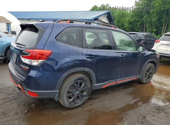 JF2SKARCXLH487155 2020 SUBARU FORESTER Blue Հետևի աջ
