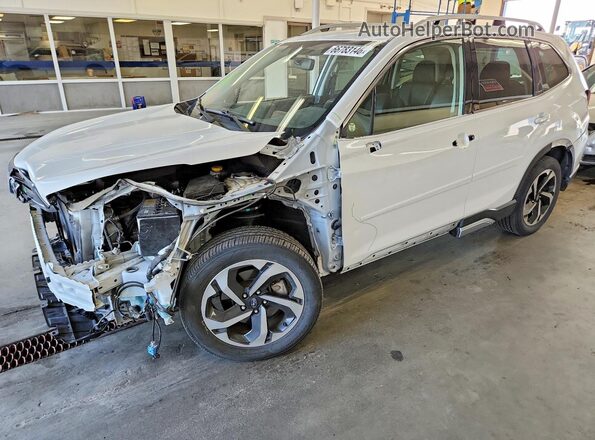 JF2SKARCXNH433793 2022 SUBARU FORESTER White Trasero izquierdo