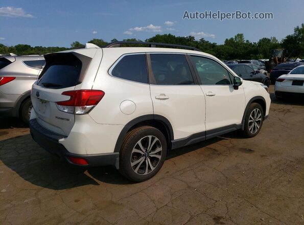 JF2SKASC0KH470504 2019 SUBARU FORESTER White Հետևի աջ