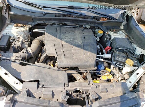 JF2SKASC0KH470504 2019 SUBARU FORESTER White Շարժիչի բաժամունքի տեսք