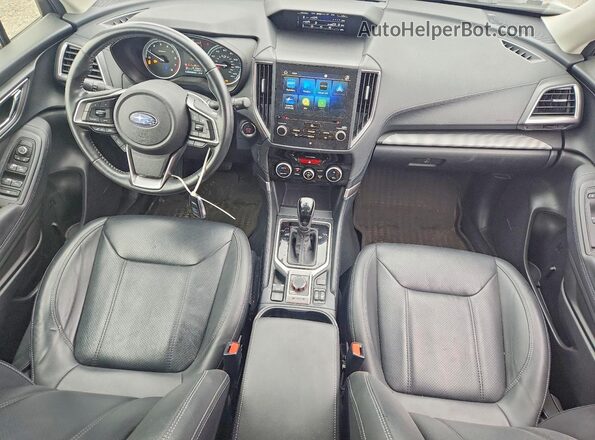 JF2SKASC0LH451842 2020 SUBARU FORESTER Белый Вид панели приборов