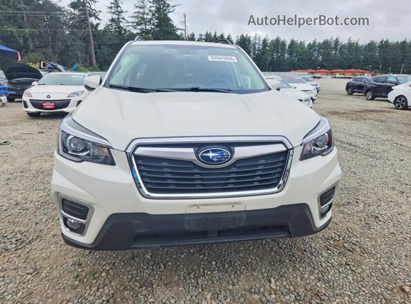 JF2SKASC0LH451842 2020 SUBARU FORESTER Белый Вид спереди