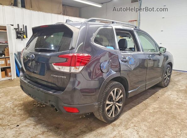 JF2SKASC2KH483156 2019 SUBARU FORESTER Gray Trasero derecho