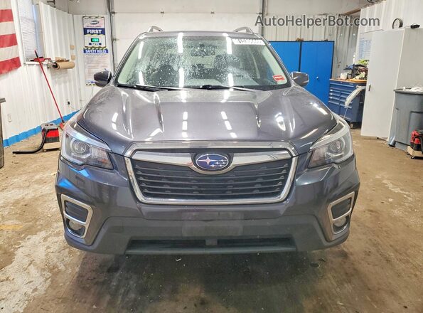 JF2SKASC2KH483156 2019 SUBARU FORESTER Gray Vista frontal