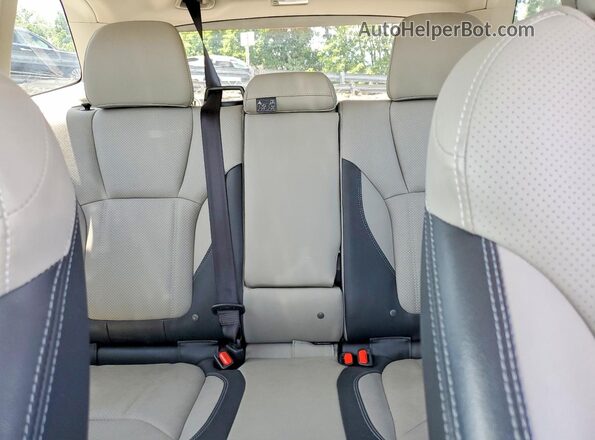 JF2SKASC2KH523879 2019 SUBARU FORESTER White Rear seats view