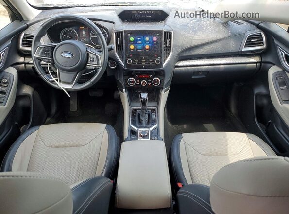 JF2SKASC2KH523879 2019 SUBARU FORESTER White Dashboard view