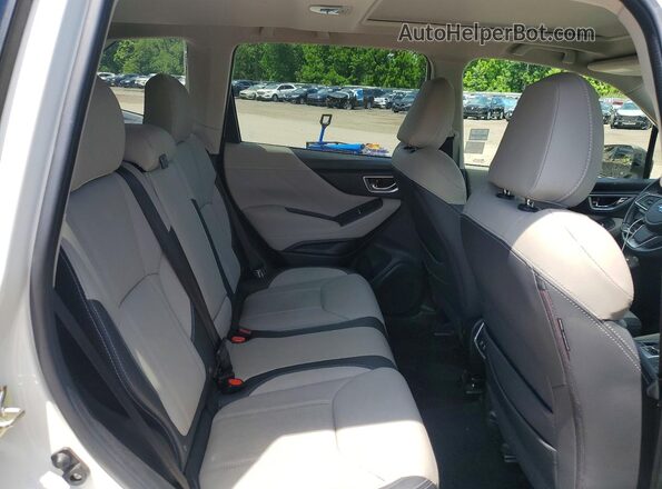 JF2SKASC2KH523879 2019 SUBARU FORESTER White Rear interior view