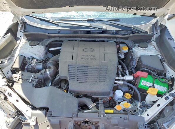 JF2SKASC2KH523879 2019 SUBARU FORESTER White Engine compartment view
