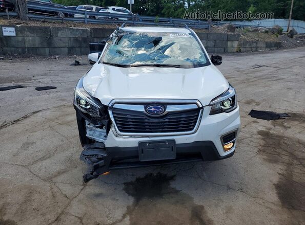 JF2SKASC2KH523879 2019 SUBARU FORESTER White Front view