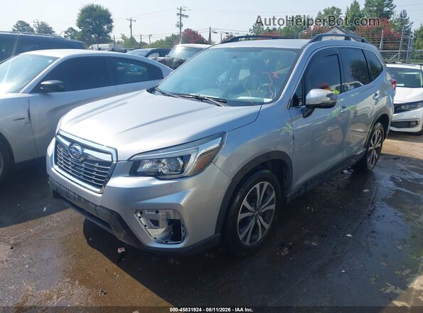 JF2SKASC2LH426263 2020 SUBARU FORESTER Gray Առջևի ձախ երեք քառորդ տեսարան