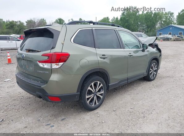 JF2SKASC3LH515503 2020 SUBARU FORESTER Green Trasero derecho
