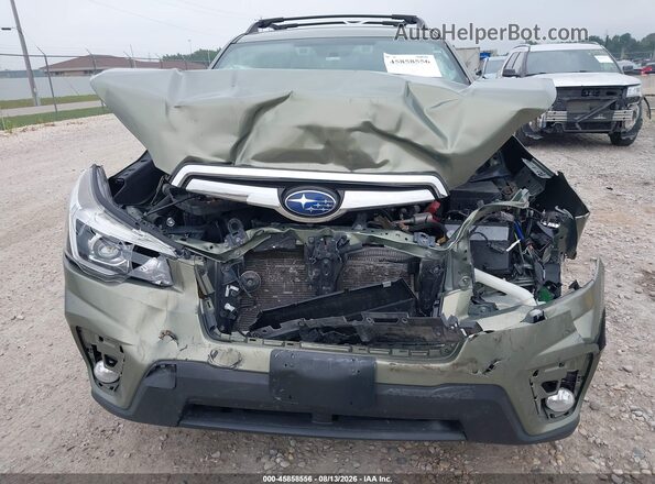 JF2SKASC3LH515503 2020 SUBARU FORESTER Green Vista frontal