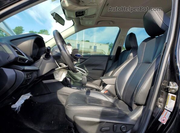JF2SKASC3LH551918 2020 SUBARU FORESTER Black Widok wnętrza z przodu