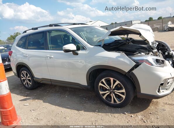 JF2SKASC3MH552259 2021 SUBARU FORESTER White Widok wnętrza z tyłu