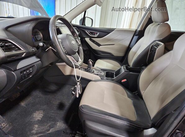 JF2SKASC4KH429812 2019 SUBARU FORESTER Black Вид задніх сидінь