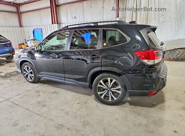JF2SKASC4KH429812 2019 SUBARU FORESTER Black Задня ліва чверть
