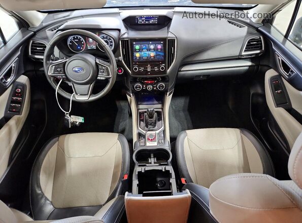 JF2SKASC4KH429812 2019 SUBARU FORESTER Black Вид підкапотного простору