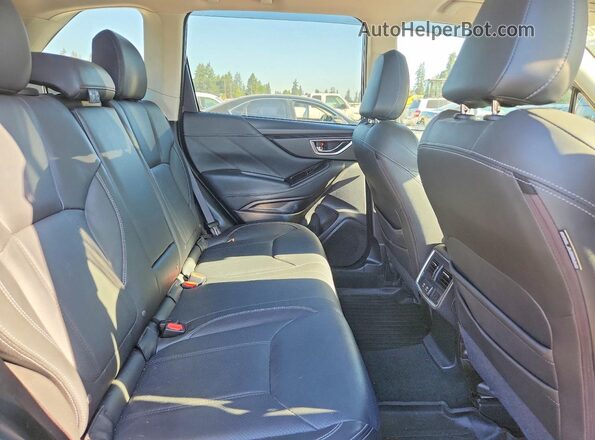 JF2SKASC4KH506310 2019 SUBARU FORESTER Charcoal Rear interior view