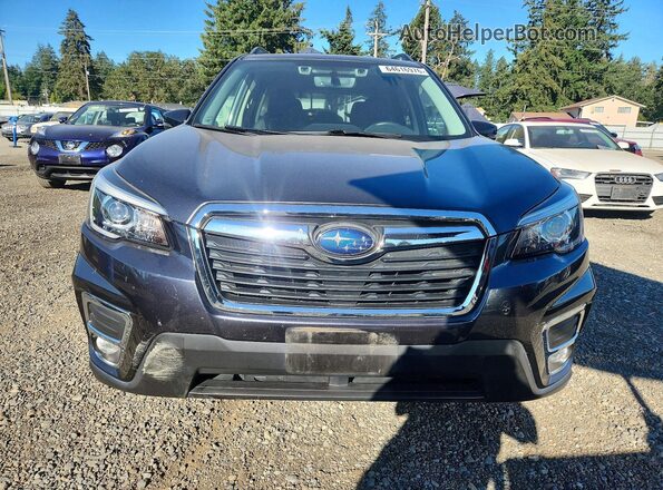 JF2SKASC4KH506310 2019 SUBARU FORESTER Charcoal Front view