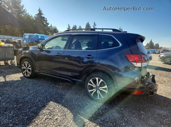 JF2SKASC4KH506310 2019 SUBARU FORESTER Charcoal Rear left